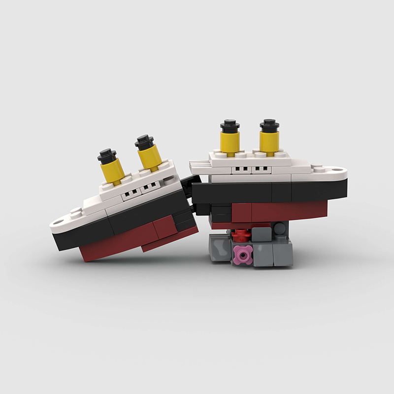 Model Kit Lucario - Mini RMS Titanic Ship Sank Modello