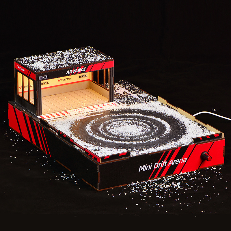 Model Kit Led - Diorama Fai-da-te Scala 1:64 con Pista