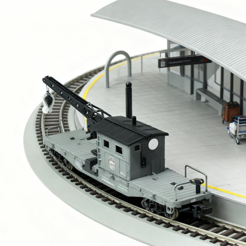 Model Kit Cement - binari ferroviari realistici in HO, traversina