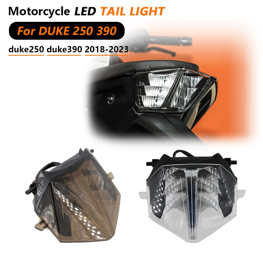 Model Kit Led - Fanale Posteriore Moto Integrato a LED