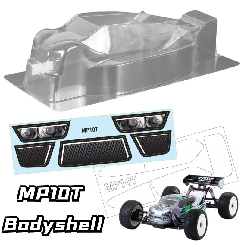 Tamiya Model Paint Set - Corpo guscio PC 1/8 RC adatto