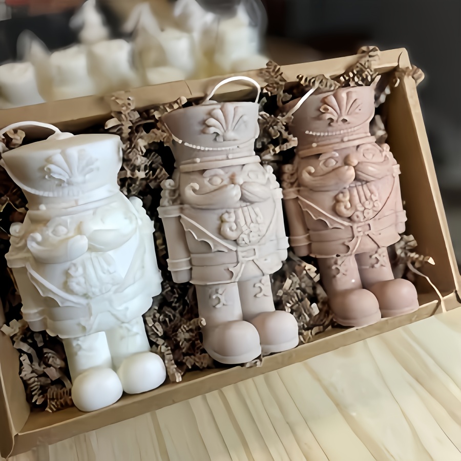 Model Kit Cement - Stampo in silicone per ornamento schiaccianoci