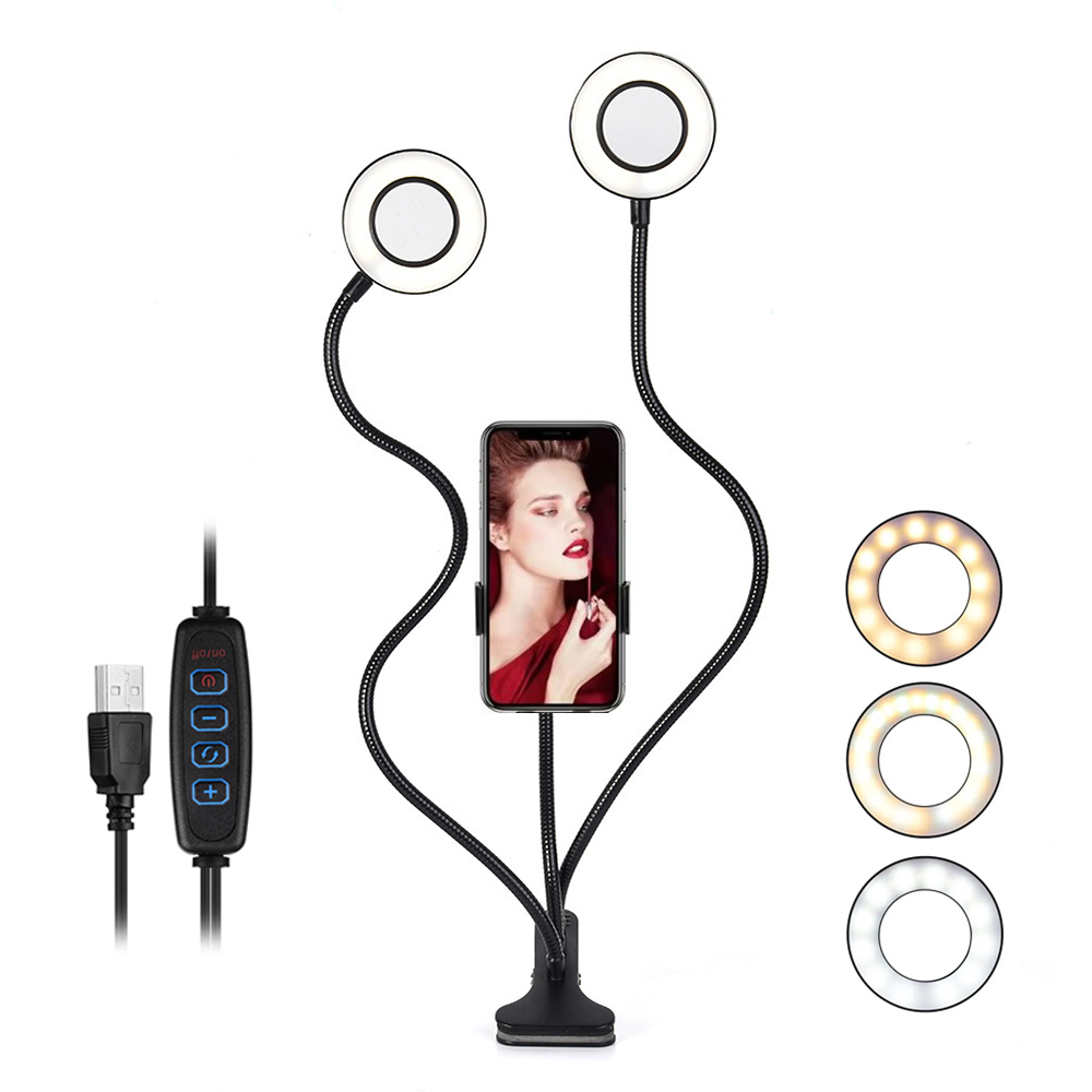 Model Kit Led - Doppia luce di riempimento ad anello