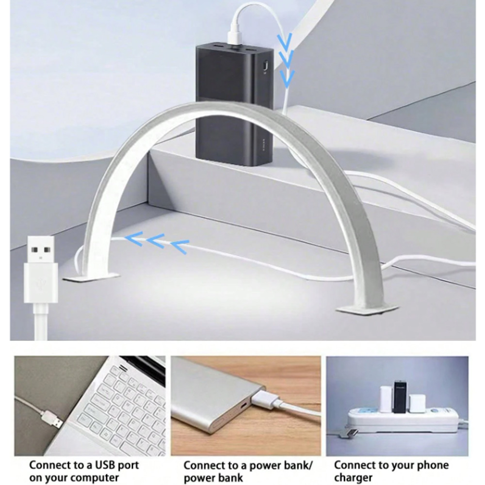 Model Kit Led - Lampada per unghie 40/66CM con luce