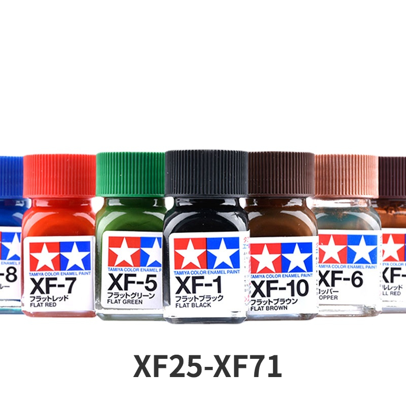 Tamiya Model Paint Set - TAMIYA vernice smaltata colori piatti XF25-XF71