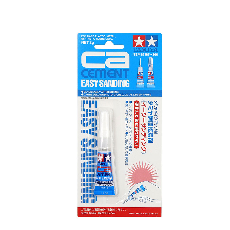 TAMIYA 87187 CA Cemento (fácil - Model Kit Cement recensione e prezzo