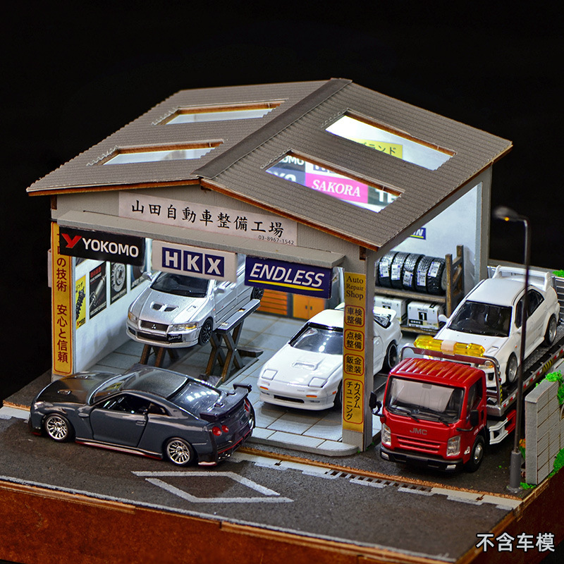 Kit Diorama Officina Auto in S - Model Kit Led recensione e prezzo