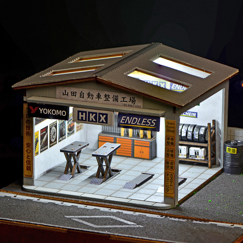 Kit Diorama Officina Auto in S - Model Kit Led recensione e prezzo
