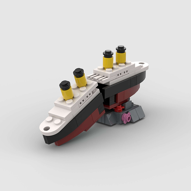 Mini RMS Titanic Ship Sank Mod - Model Kit Lucario recensione e prezzo
