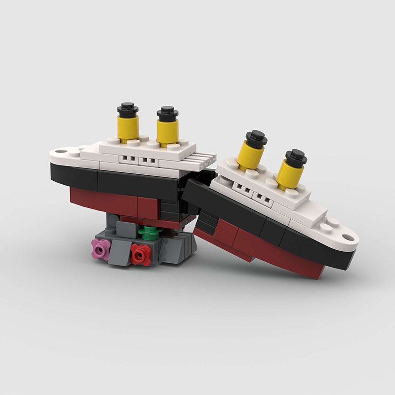 Mini RMS Titanic Ship Sank Mod - Model Kit Lucario recensione e prezzo