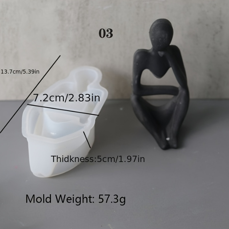 Set di stampi in silicone da 3 - Model Kit Cement recensione e prezzo