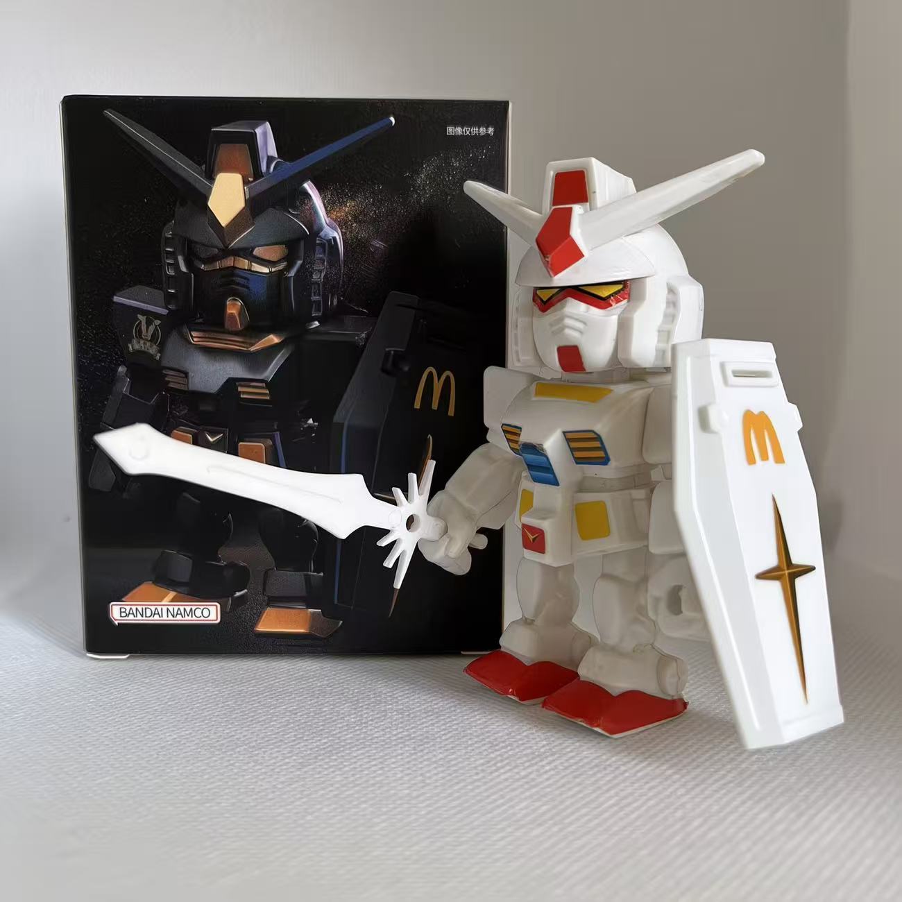 Figurina McDonald Gundam QMSV  - Model Kit Gundam Bandai recensione e prezzo