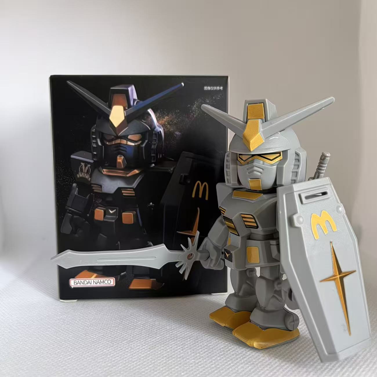 Figurina McDonald Gundam QMSV  - Model Kit Gundam Bandai recensione e prezzo