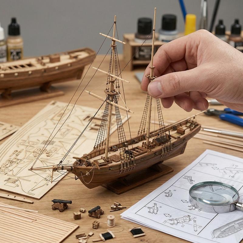 Kit Modello di Nave in Legno - - Model Kit Lucario recensione e prezzo