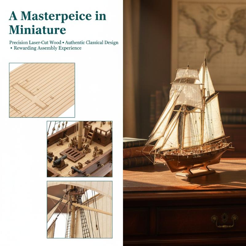 Kit Modello di Nave in Legno - - Model Kit Lucario recensione e prezzo