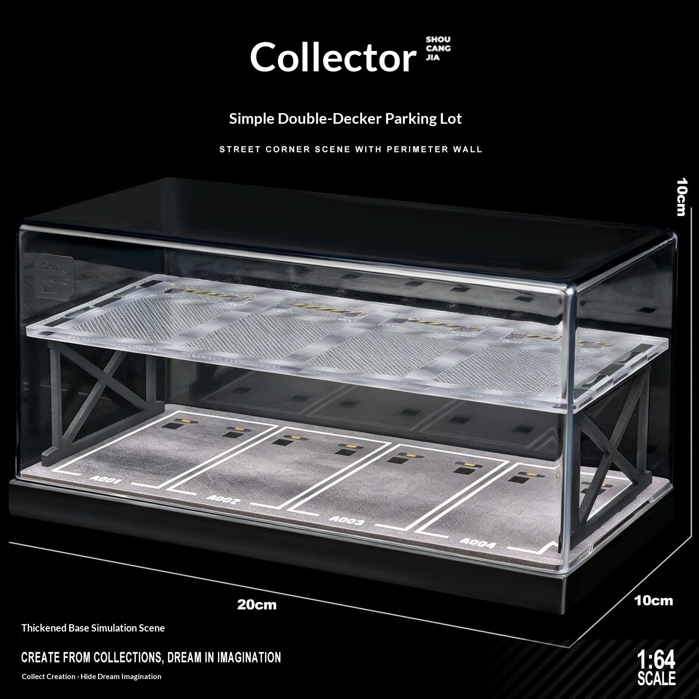 Diorama di parcheggio a due pi - Model Kit Led recensione e prezzo