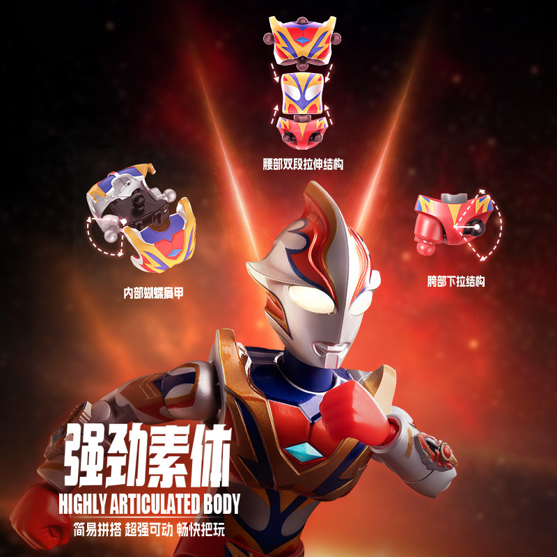 Buluke Ultraman Zero Action Fi - Model Kit Ultraman Zero recensione e prezzo