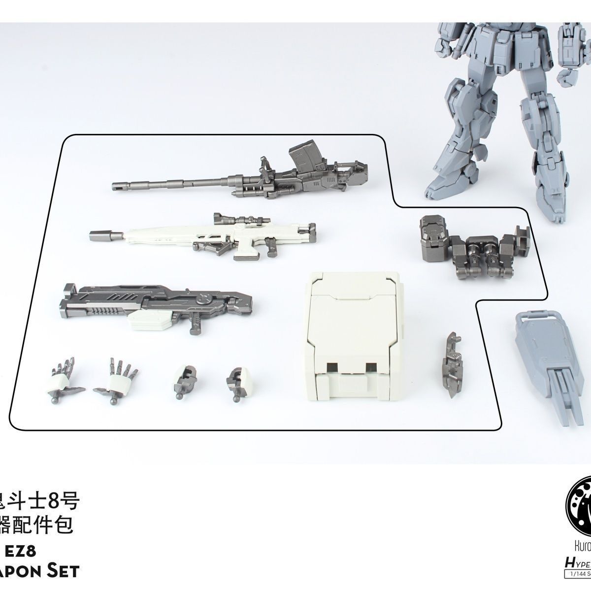 NUOVO Kurofuneco Easy-8 Action - Gundam Model Mg recensione e prezzo